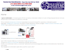 Tablet Screenshot of guiaarcondicionado.com.br